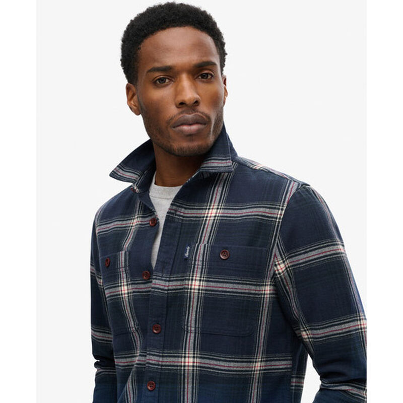 Superdry Vintage Check Overshirt image number 2